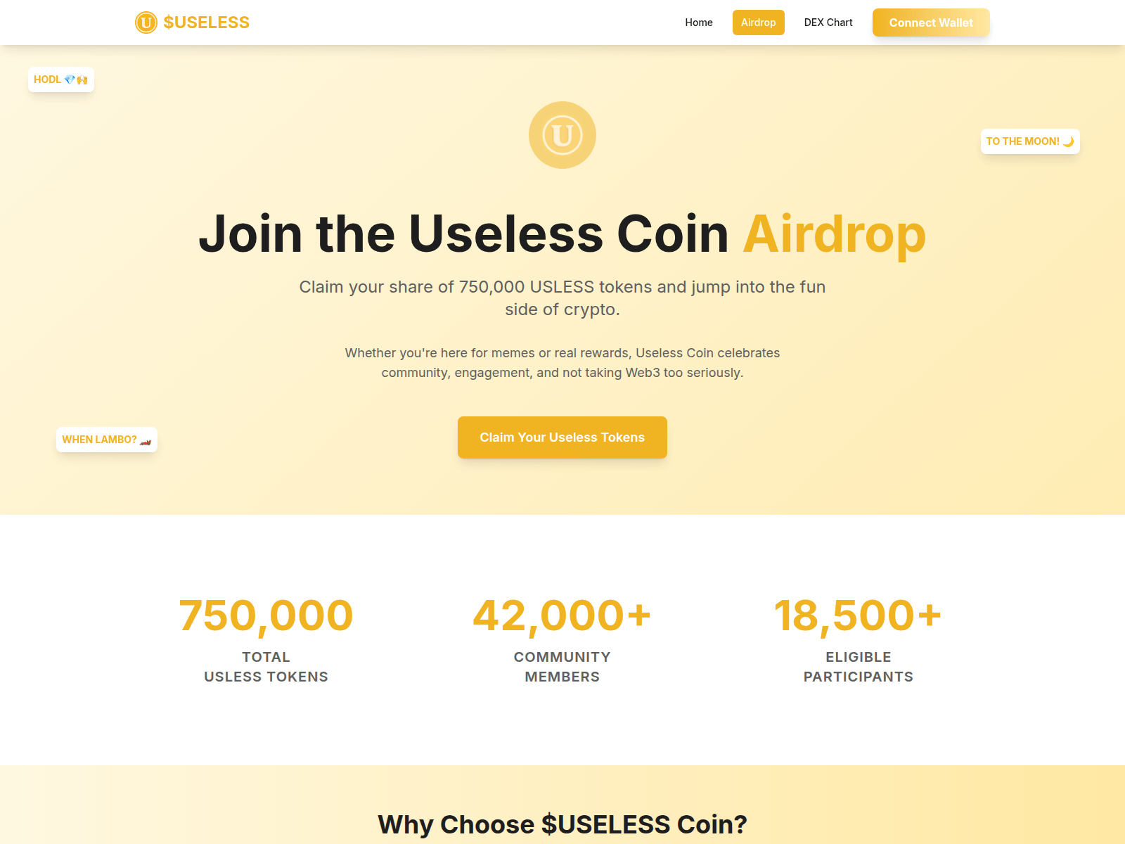 Forensic screenshot of useless-4dw.pages.dev