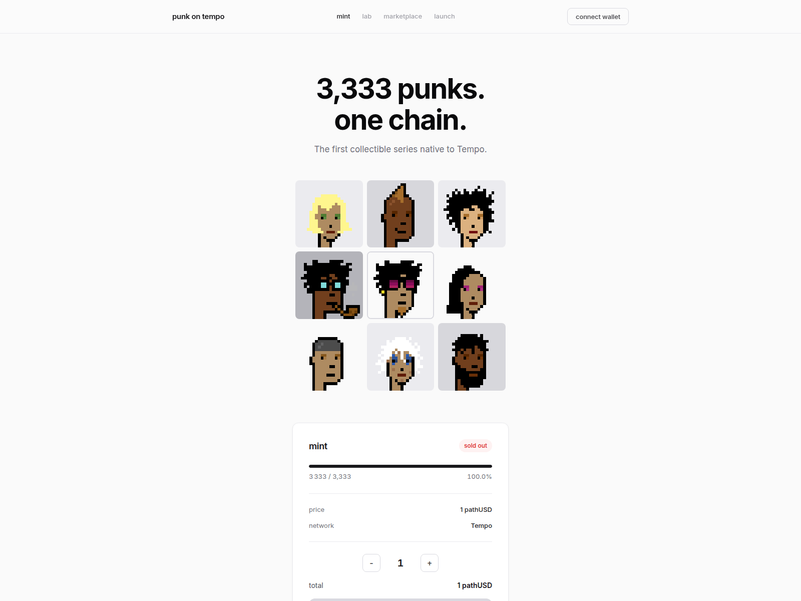 Screenshot of punk-on-tempo.pages.dev