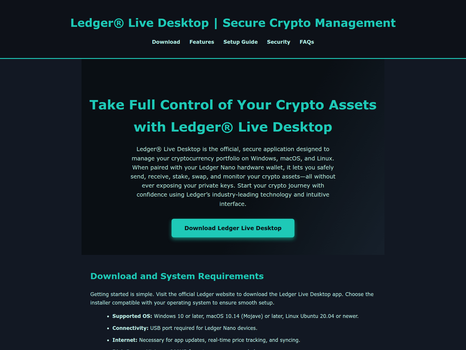Screenshot of ldgger-live-desktop.pages.dev
