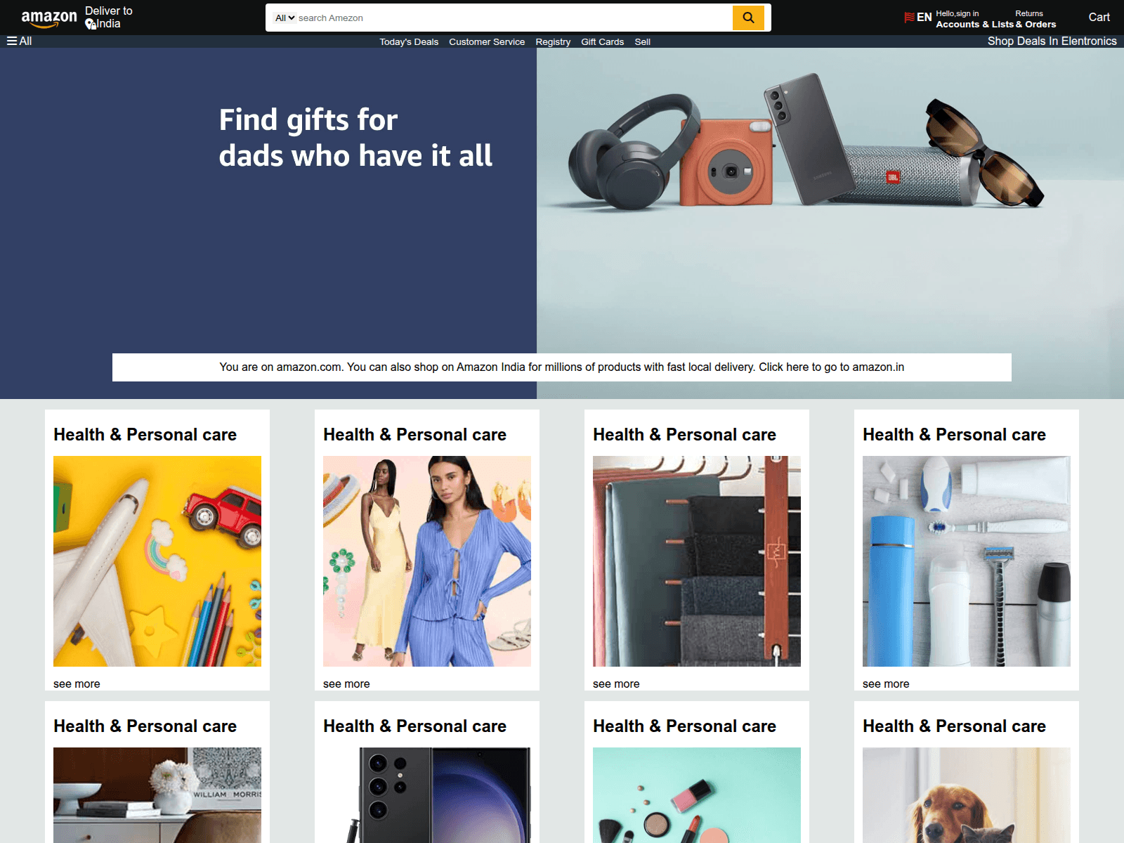 Screenshot of vaibhavshinde8.github.io