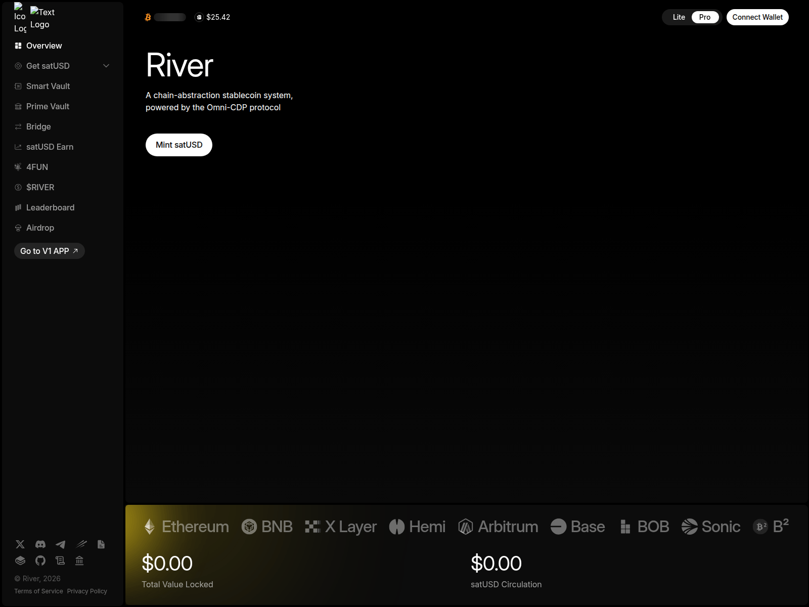 Screenshot of app-river.help