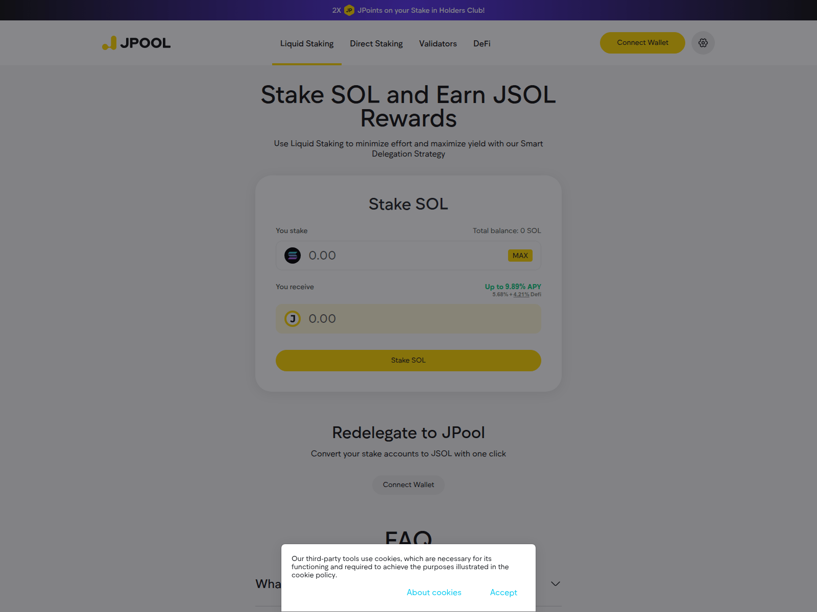 Forensic screenshot of app.jpool.finance