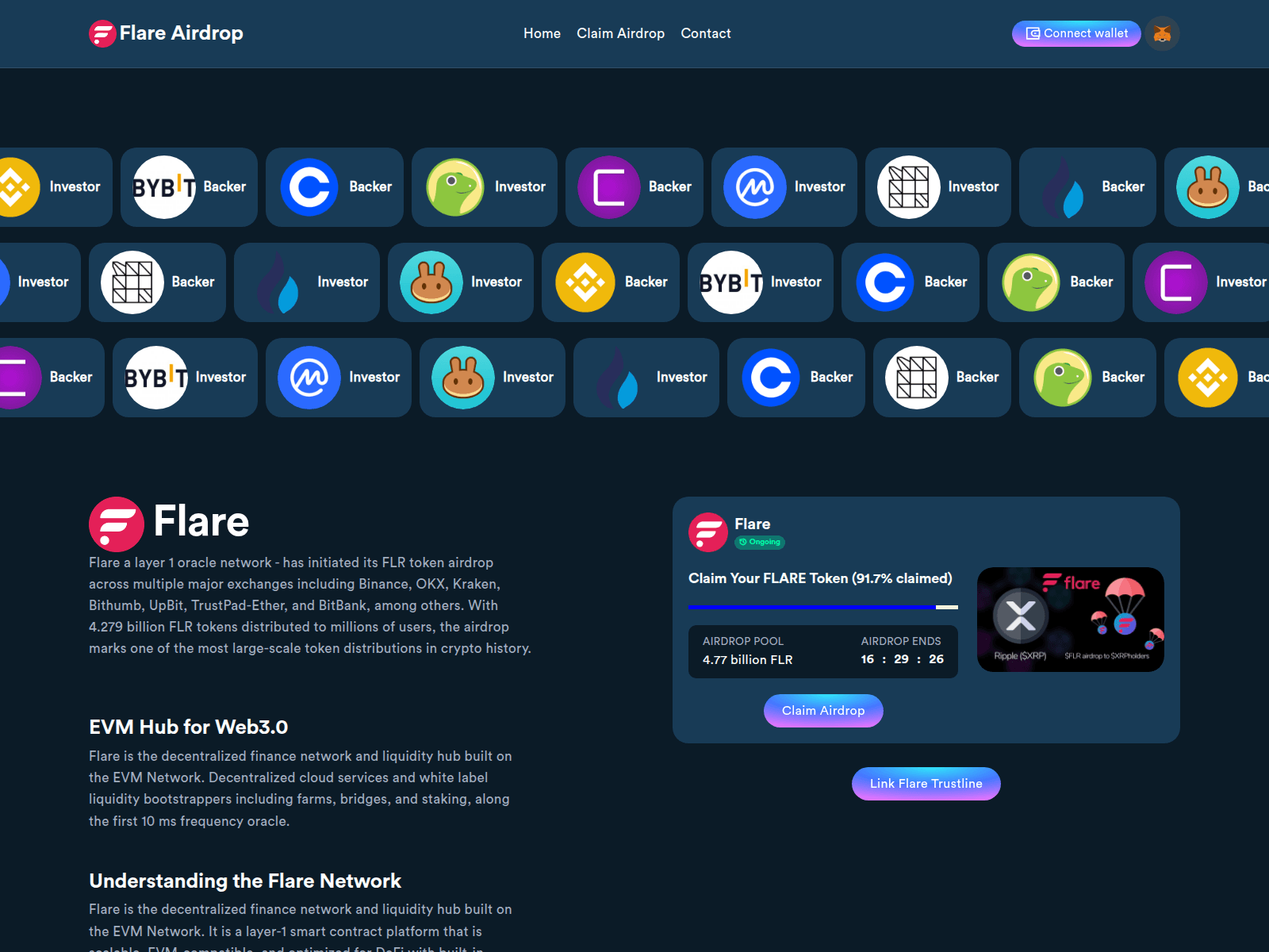 Screenshot of emv.flrtrustline.net