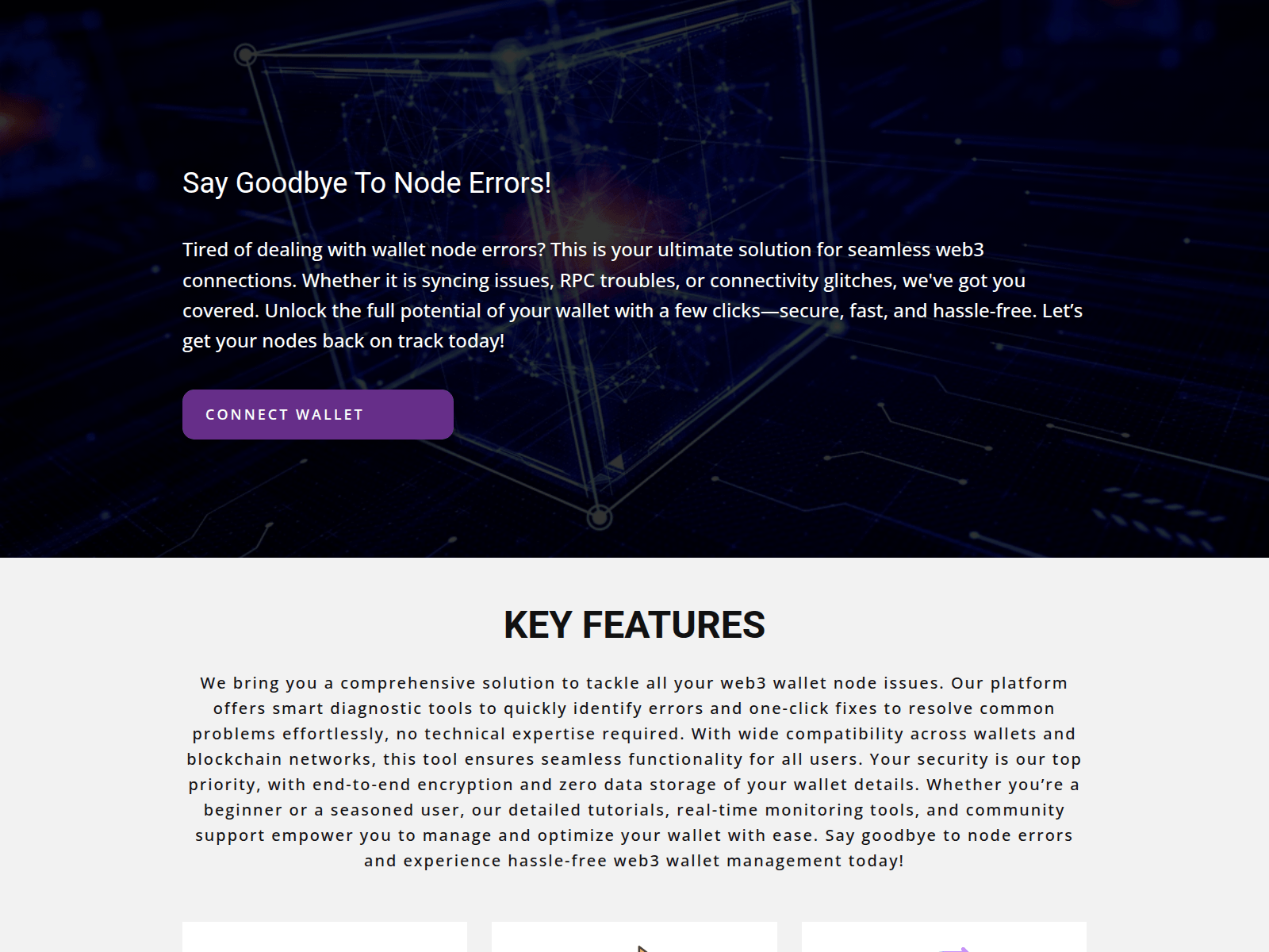 Forensic screenshot of nodefixconnector.com