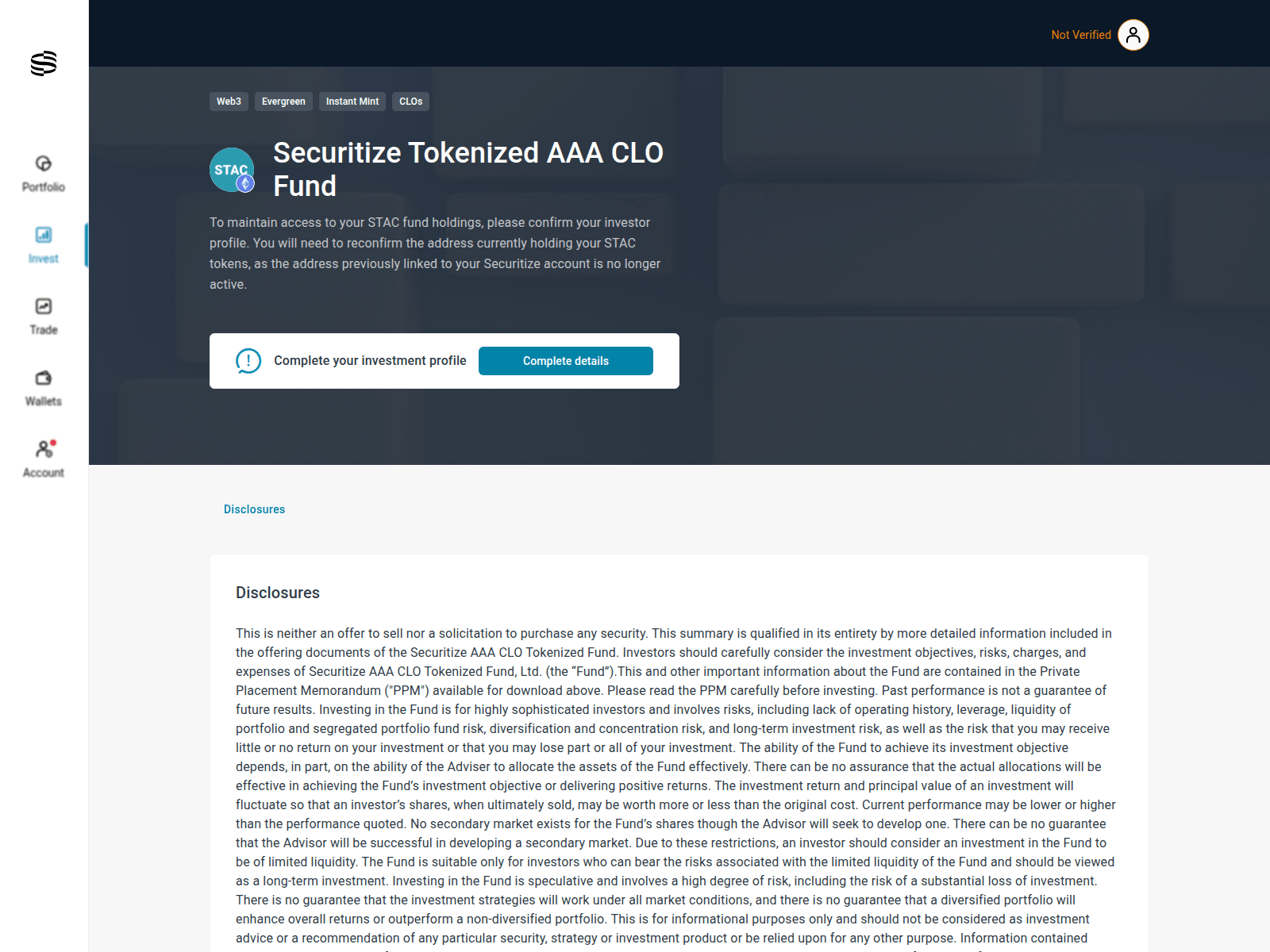 Screenshot of securitize-stac.com