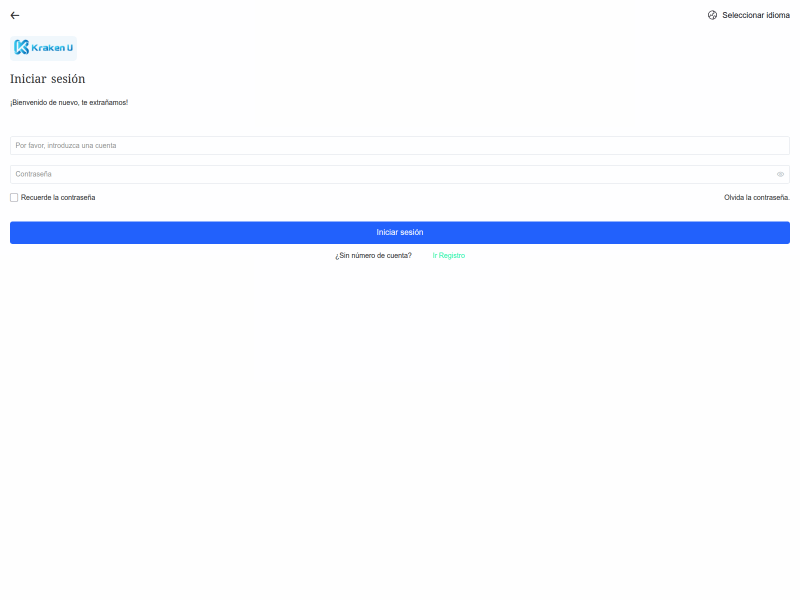 Screenshot of krakenfp.com