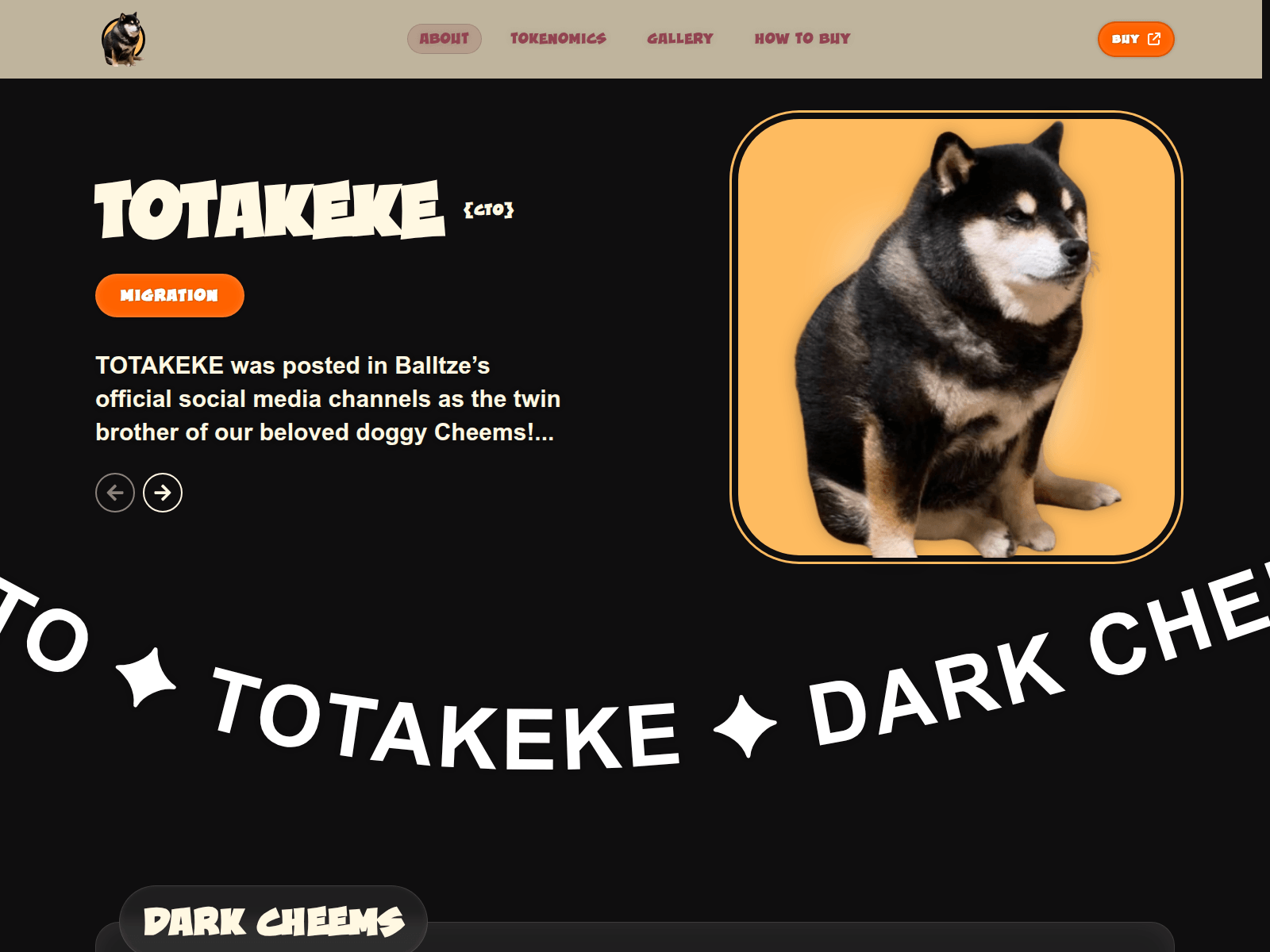 Forensic screenshot of totakeke-meme.pages.dev