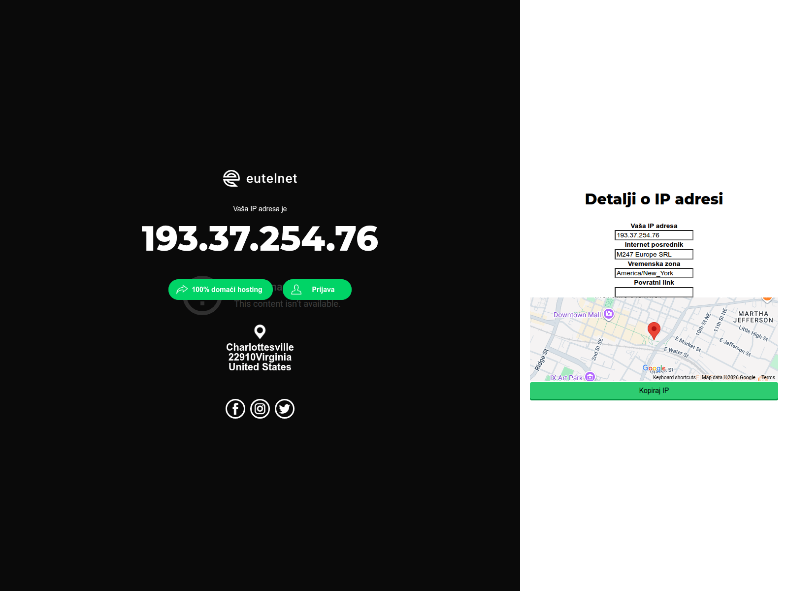 Screenshot of microsoft.update.eutelnet.info