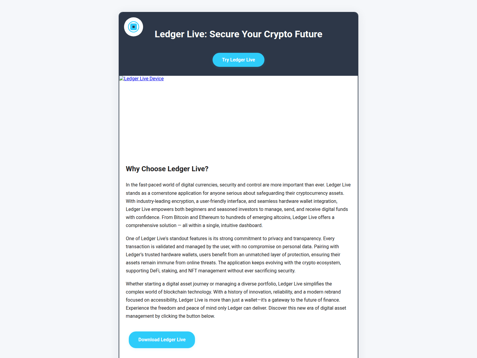 Screenshot of official-ledgrlive-en-cdnn.pages.dev