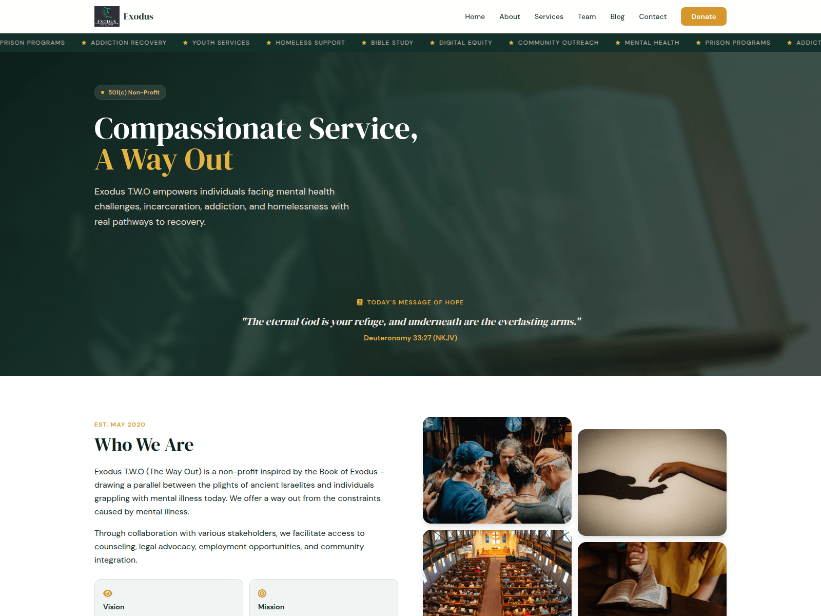 Screenshot of exodus-two.pages.dev