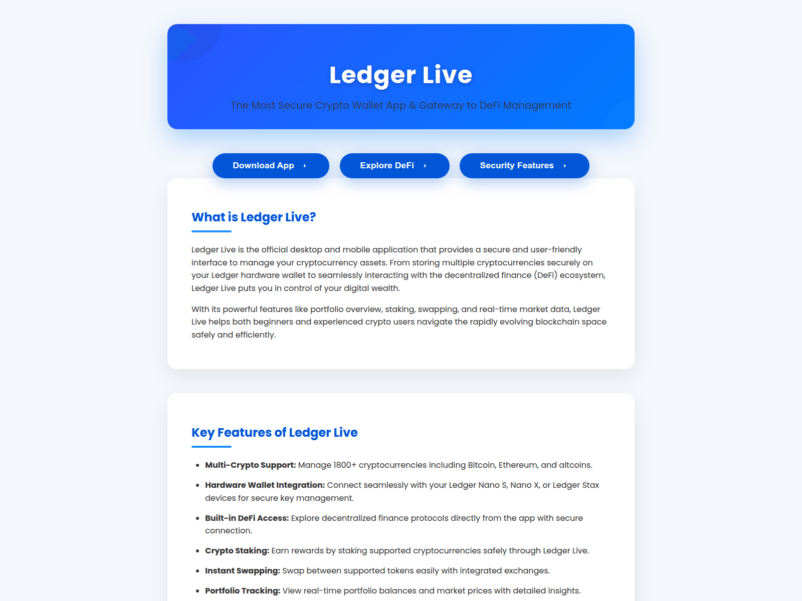 Screenshot of guide-ledgrr-liv-waelet-auth.pages.dev