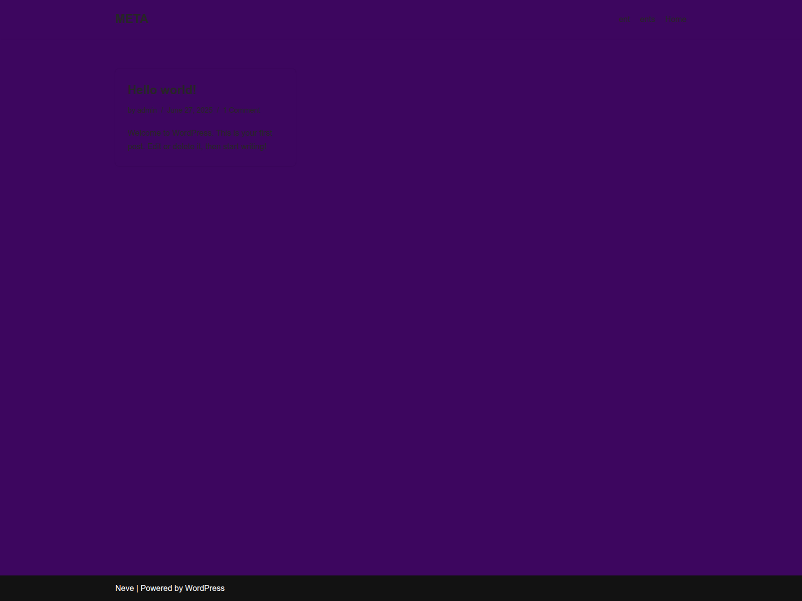 Screenshot of metexnt.info