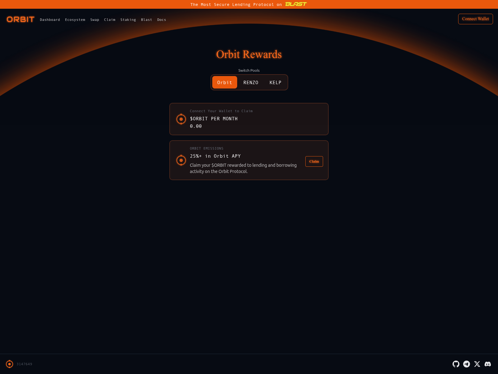Screenshot of orbitlending.pages.dev
