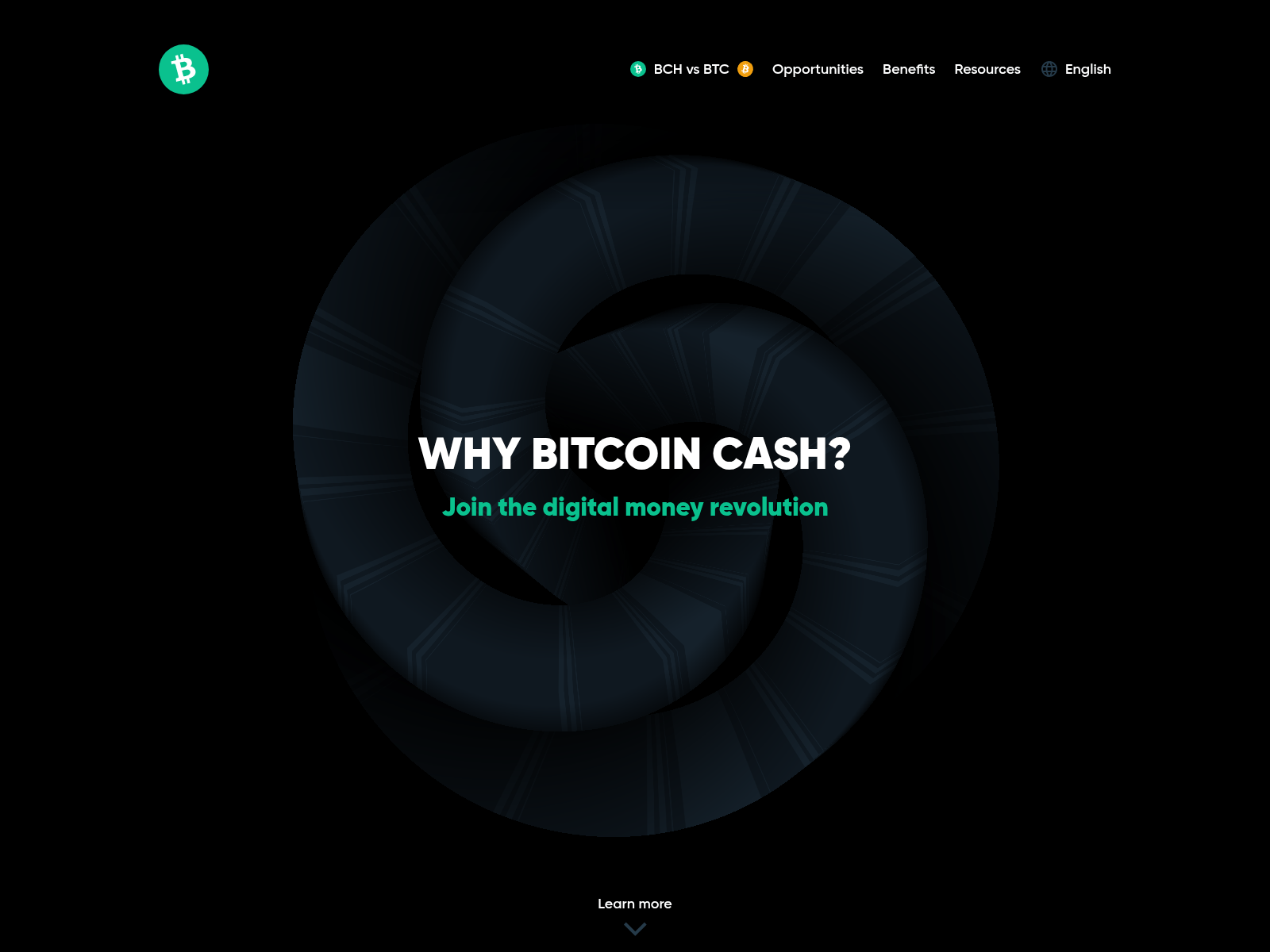 Screenshot of whybitcoin.cash