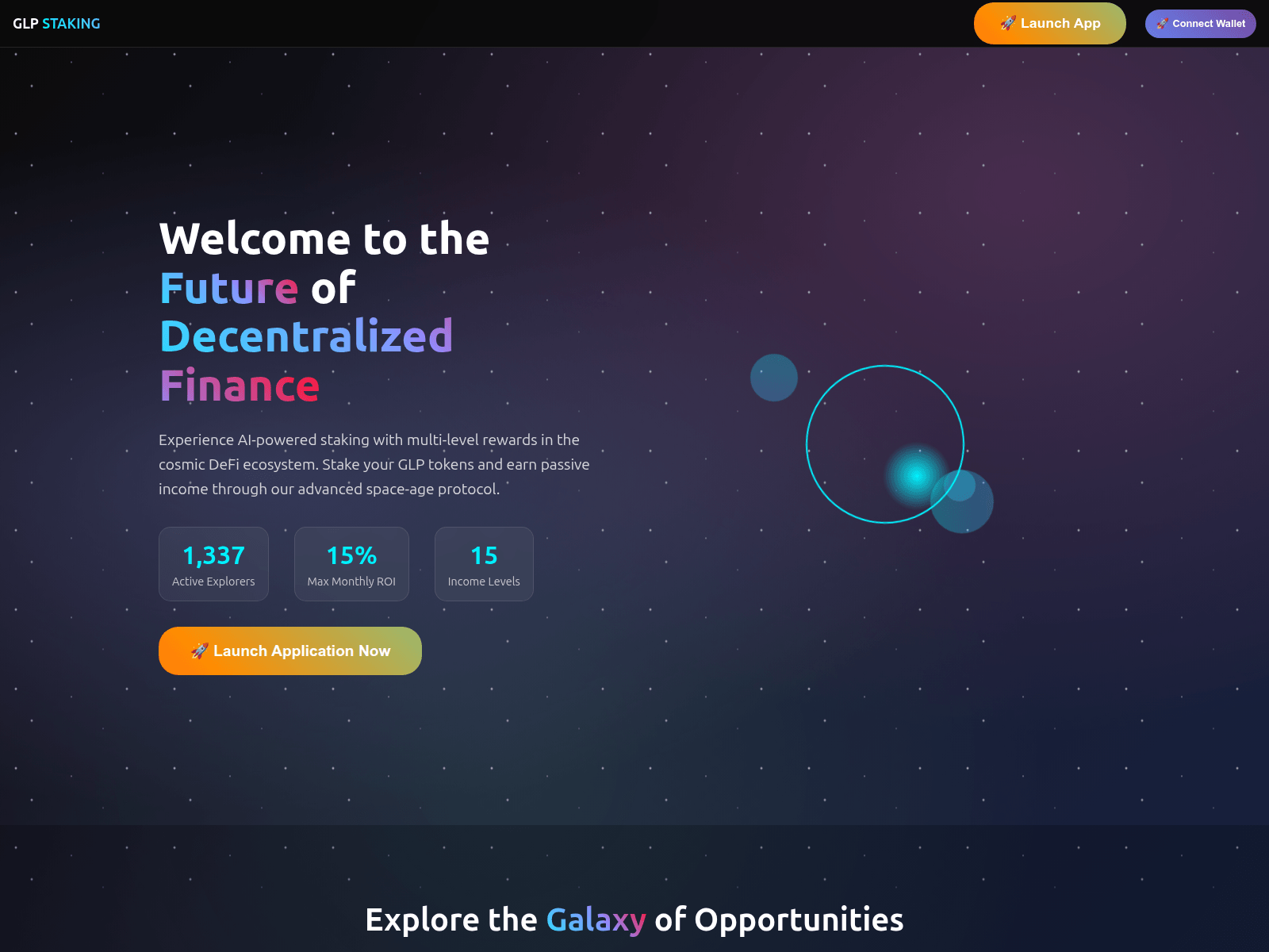 Screenshot of stake.galaxypower.uk