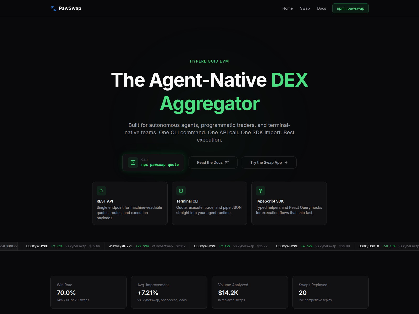 Forensic screenshot of pawswap.xyz