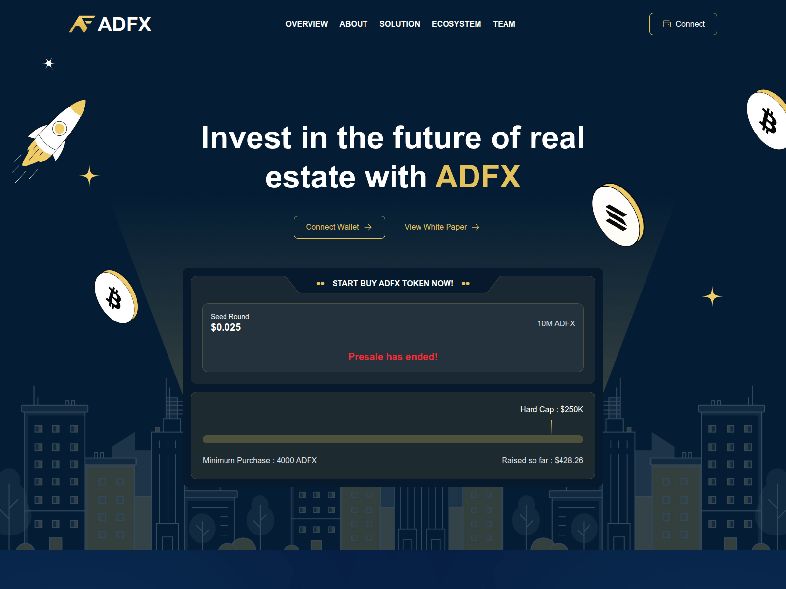 Screenshot of adfx.aurumdomusfund.com
