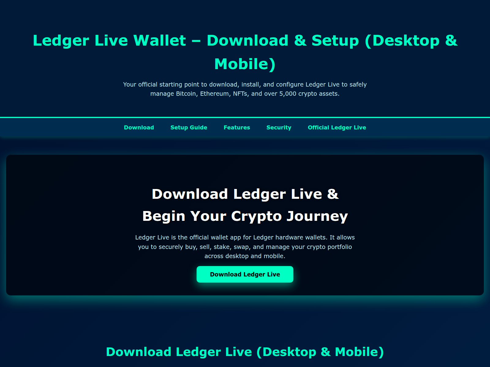 Forensic screenshot of eng-ledgers-io.pages.dev