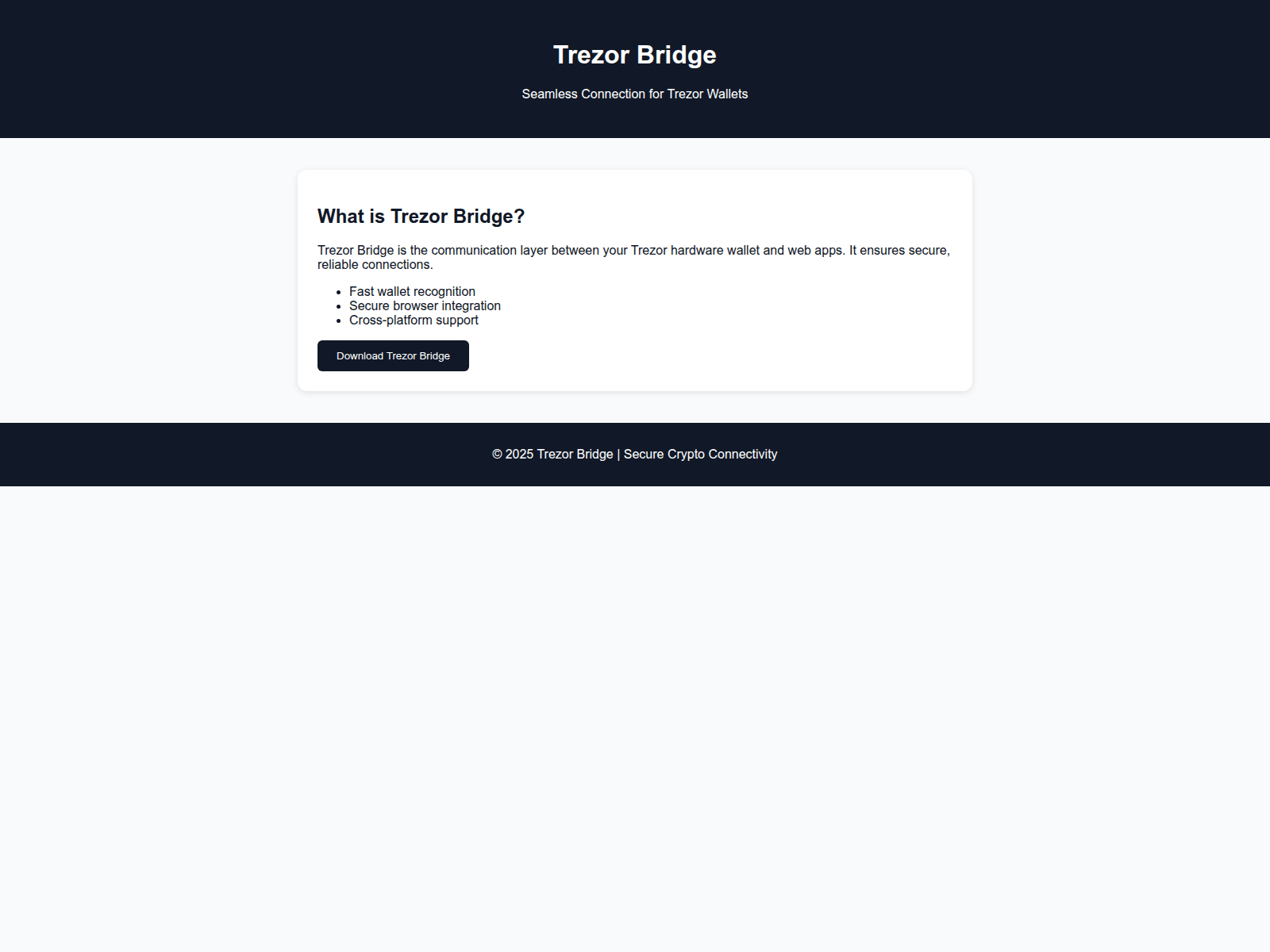 Screenshot of brdg-io-trzr.pages.dev