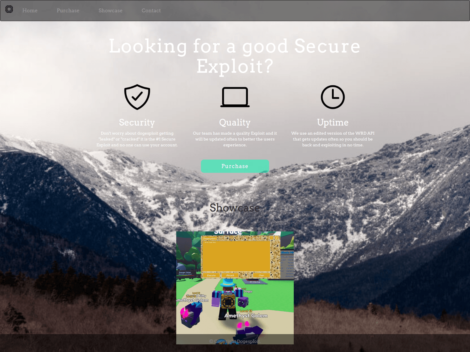 Screenshot of dogesploit.pages.dev