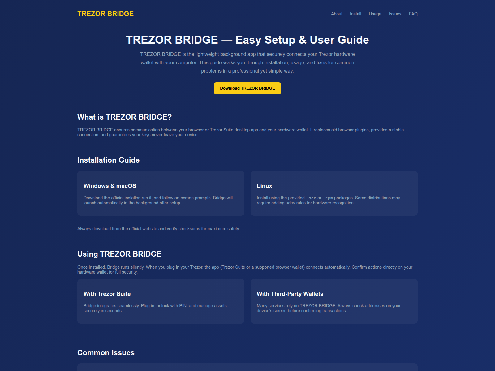 Screenshot of io-brid-ge-doc.pages.dev