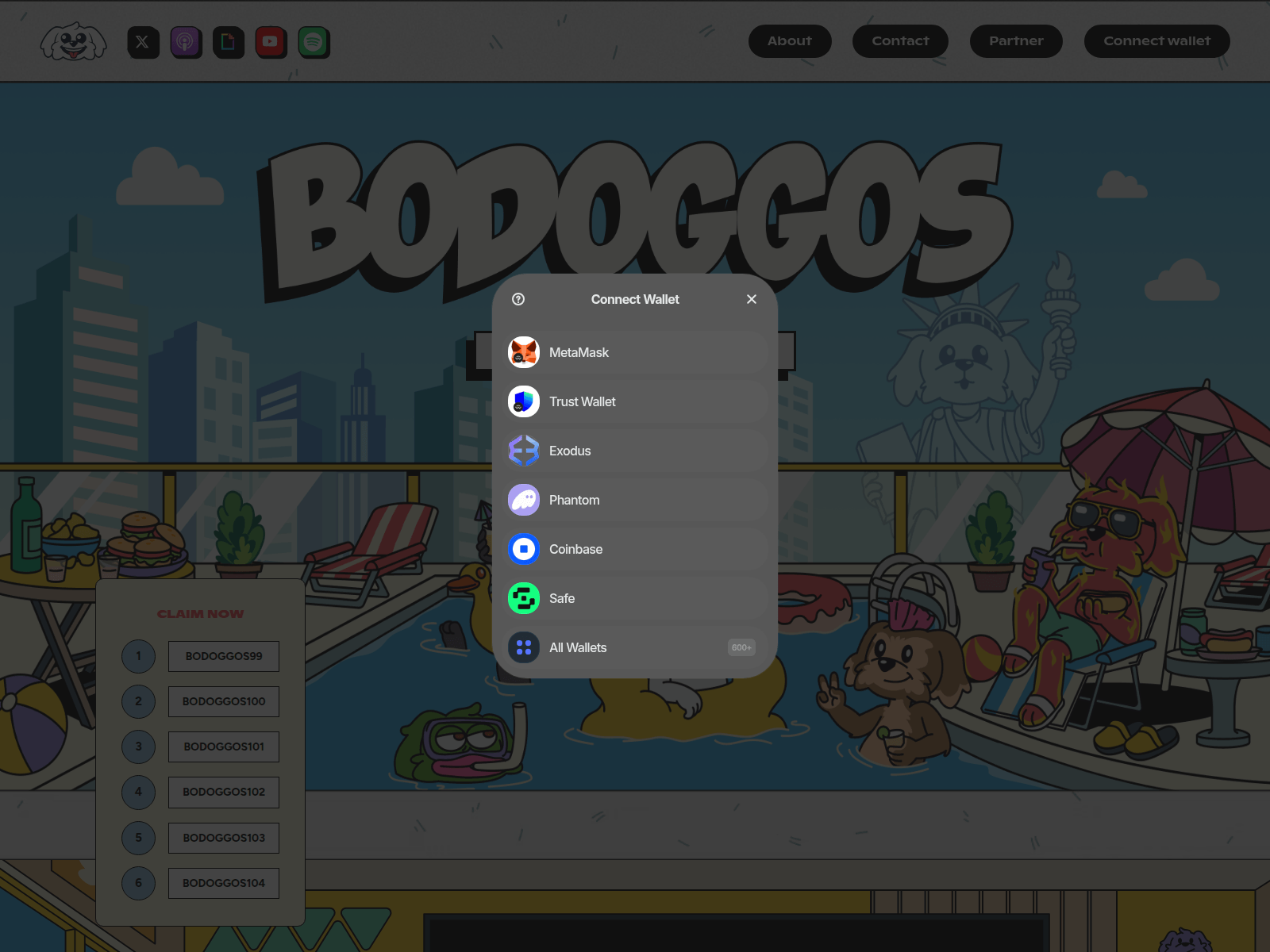 Screenshot of bodoggos-freeclaim.pages.dev