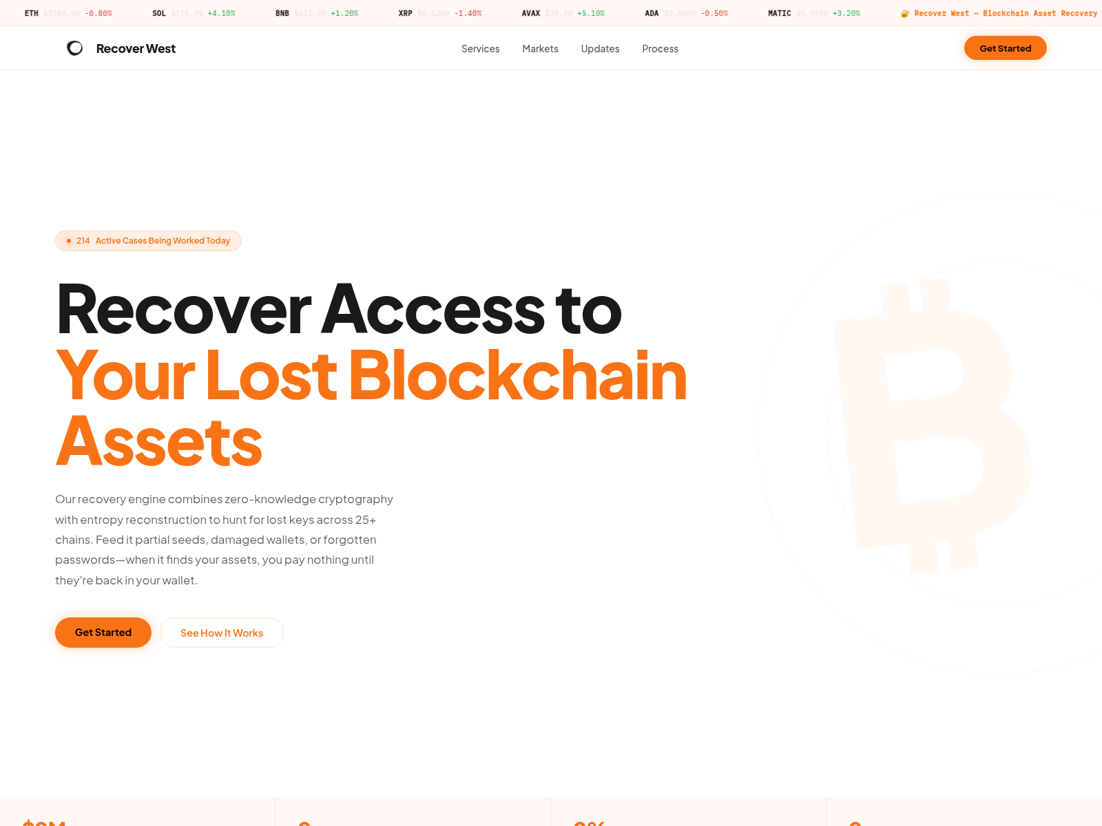 Forensic screenshot of recoverwest.com