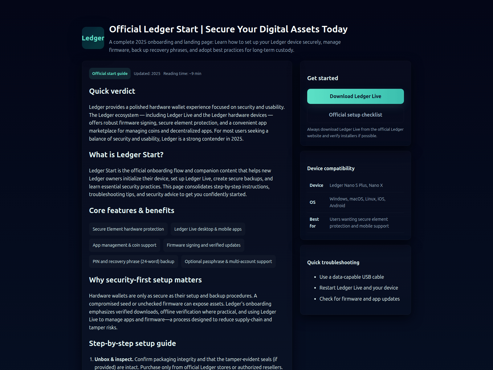 Screenshot of lddger-com-start.pages.dev