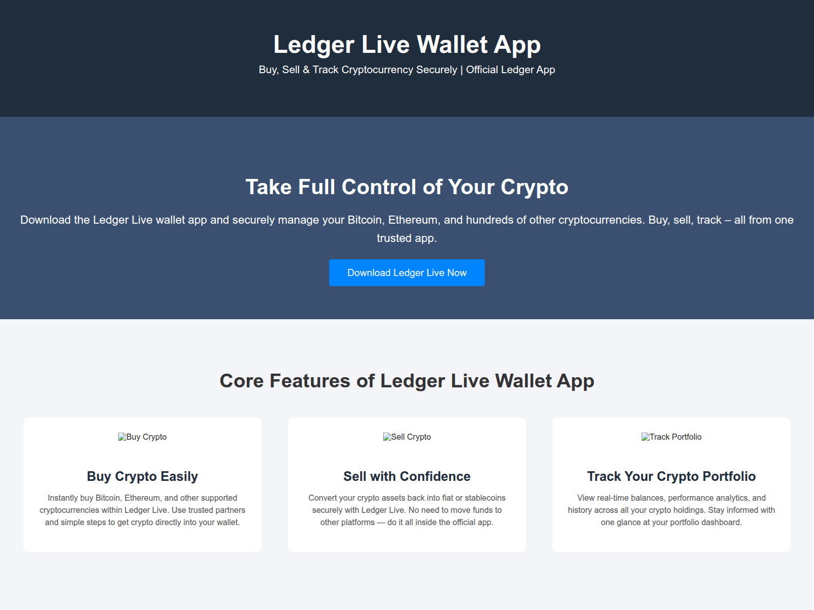 Screenshot of signup-ldgr-app.pages.dev
