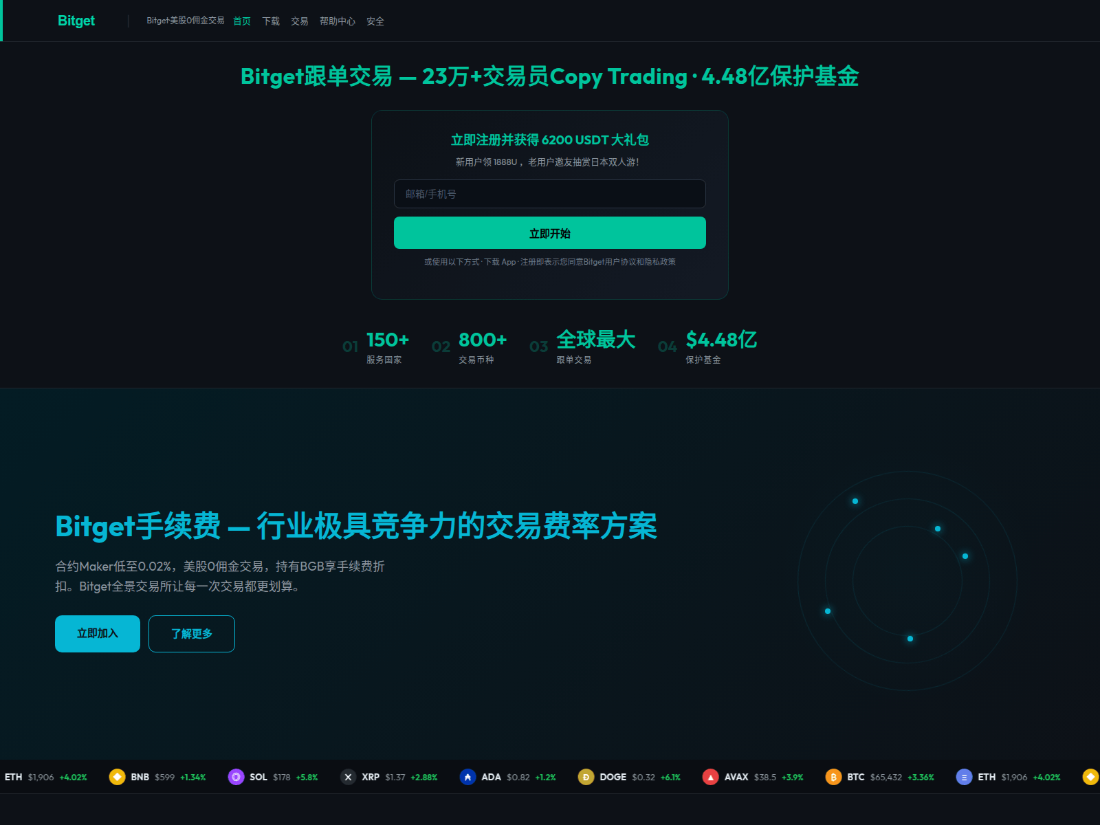 Screenshot of xg-bitget.com.cn