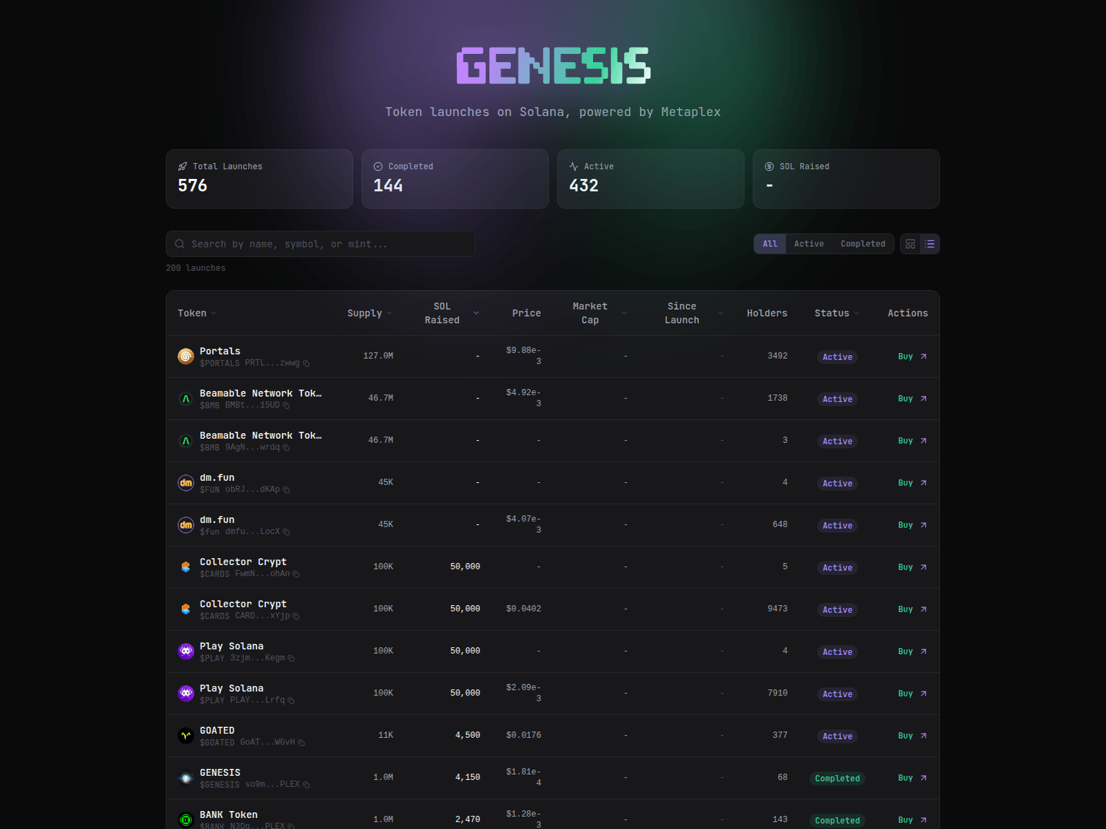 Screenshot of genesis-fun.pages.dev