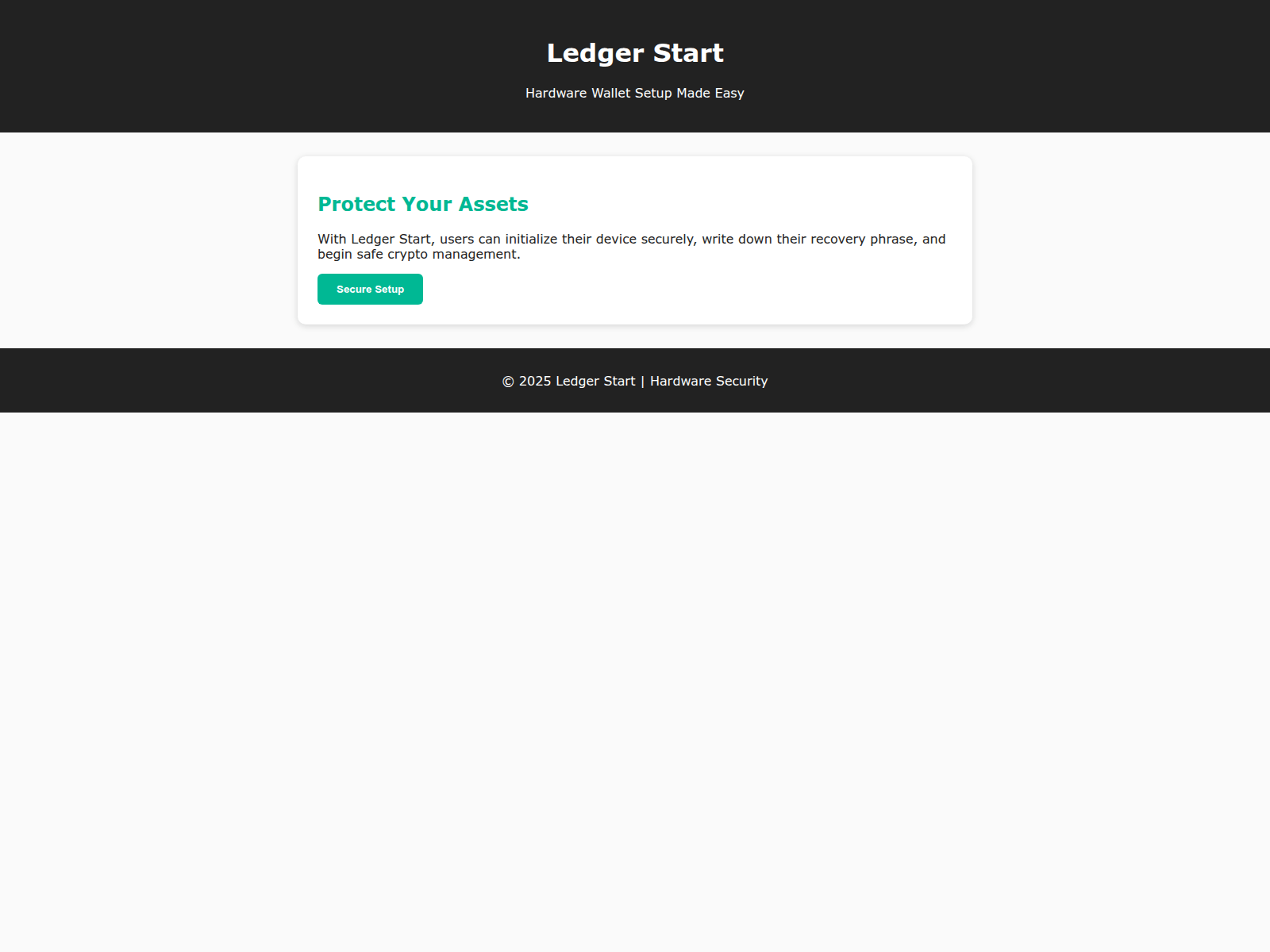 Screenshot of start-web-ledgar.pages.dev