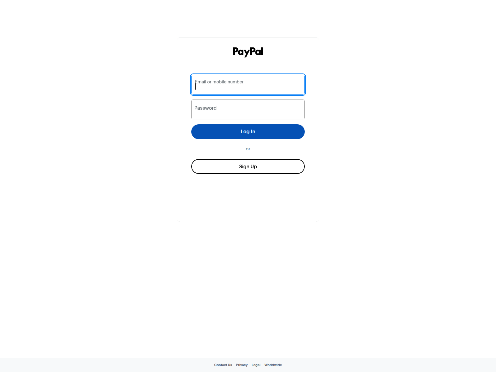 Forensic screenshot of paypal.com-authenticator.site