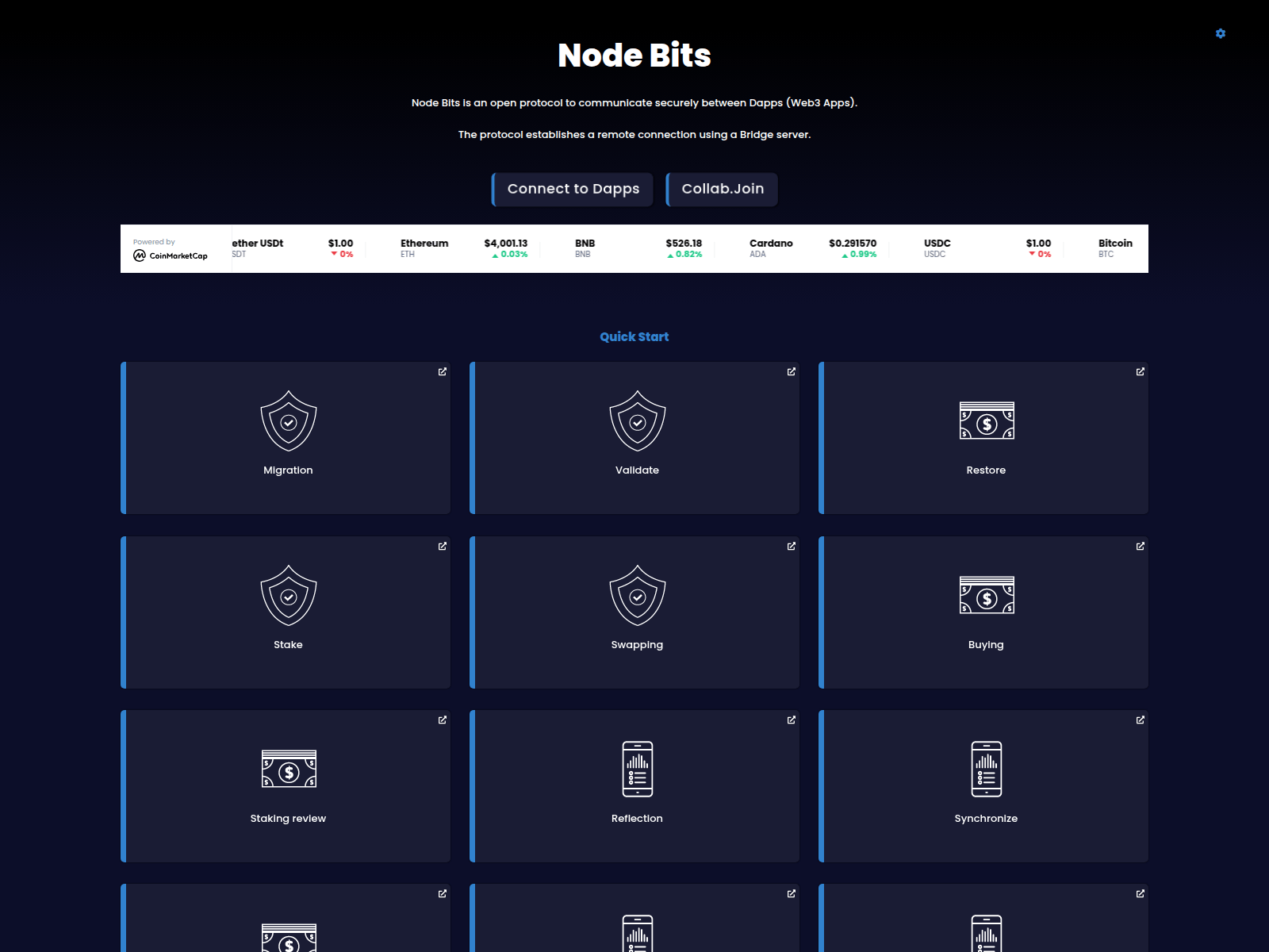 Screenshot of smartblockdapp.pages.dev