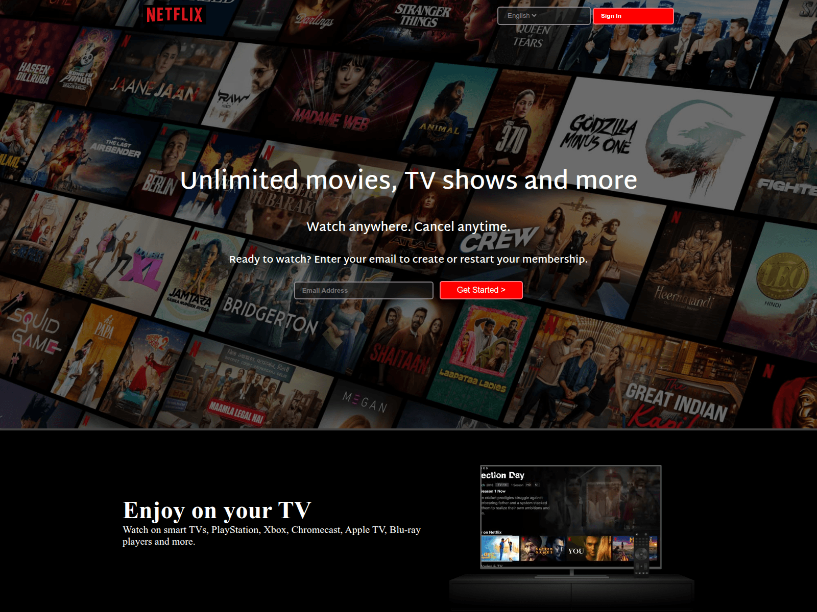 Screenshot of netflix-clone-ruby-six.vercel.app