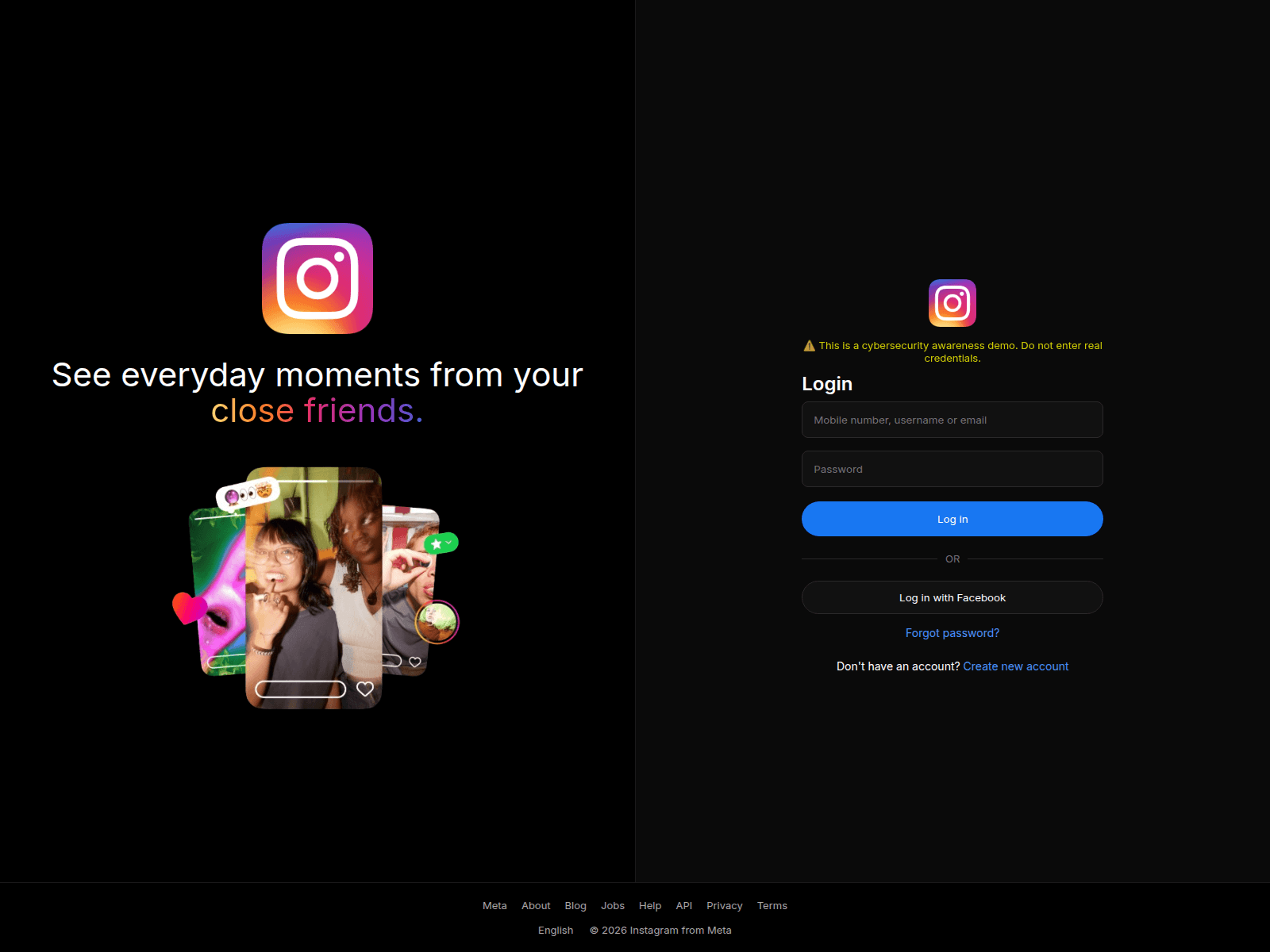 Screenshot of own-social.github.io