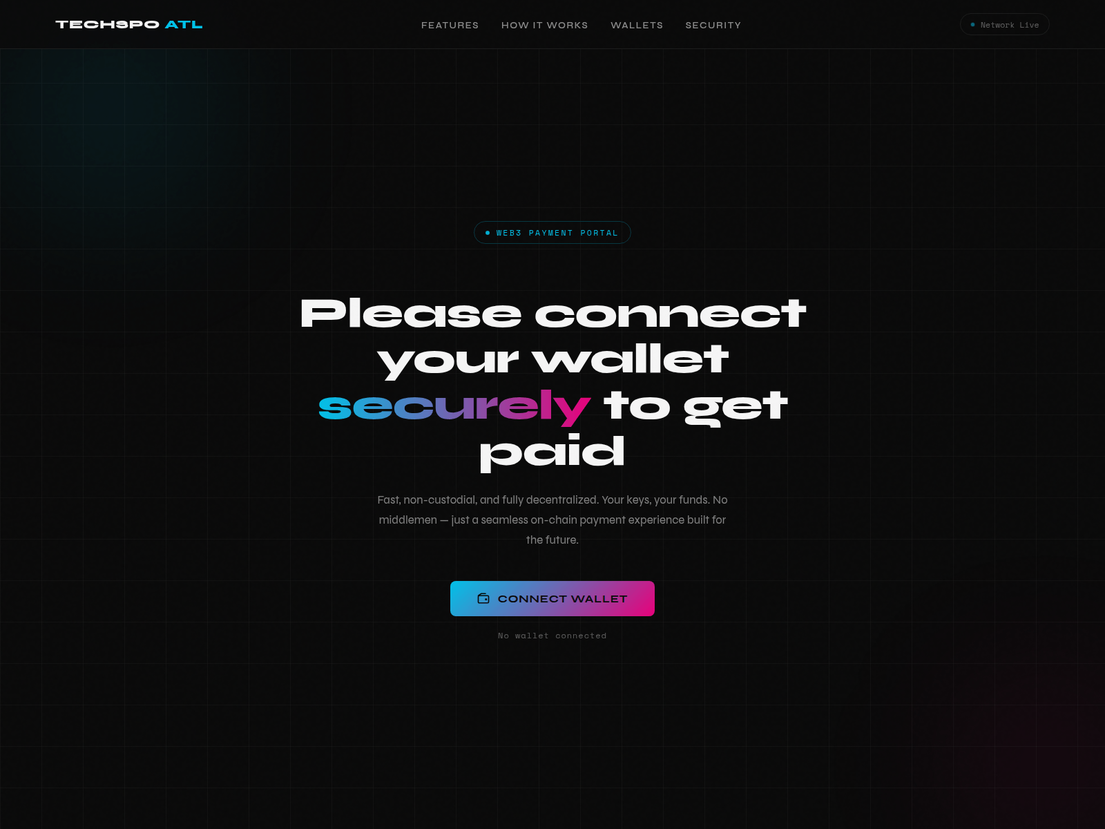 Forensic screenshot of techspopayment.online