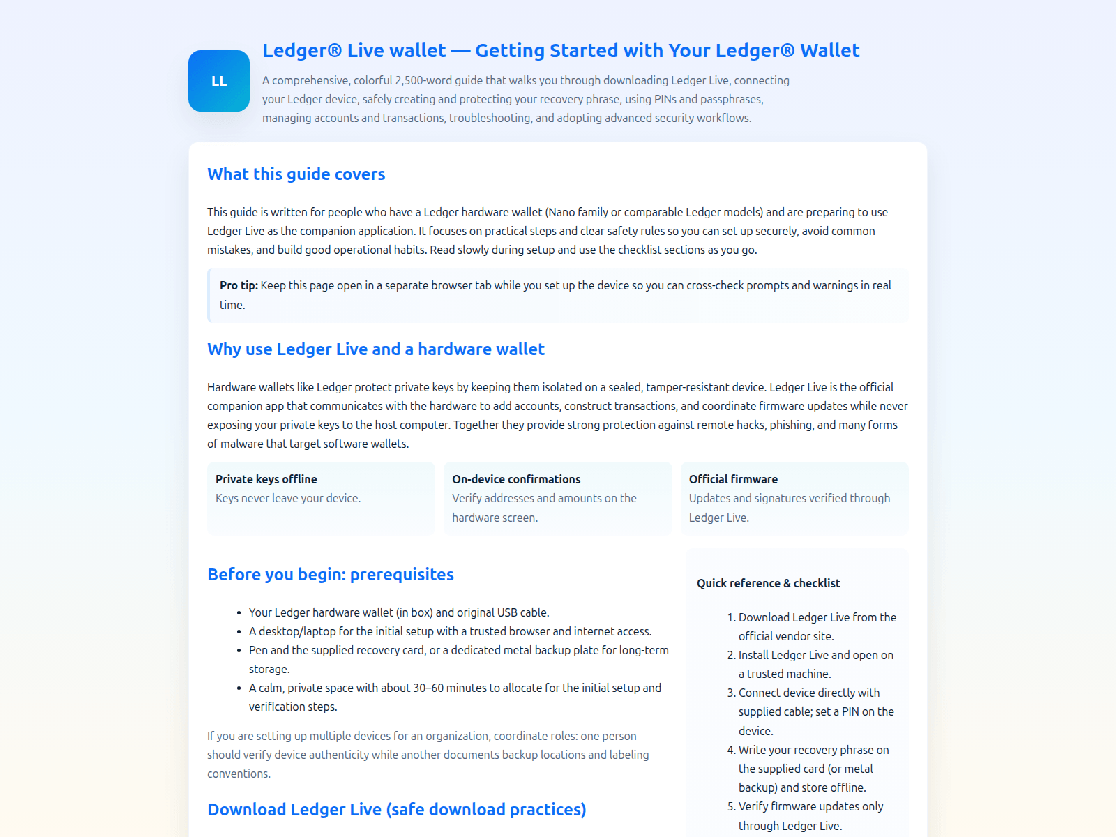 Forensic screenshot of faq-e-ledgr.pages.dev