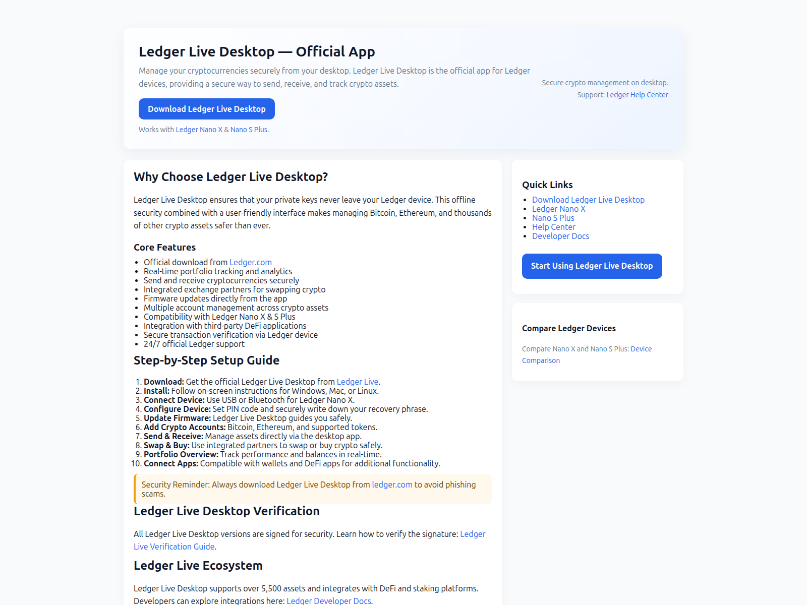Forensic screenshot of leedger-dsktop.pages.dev