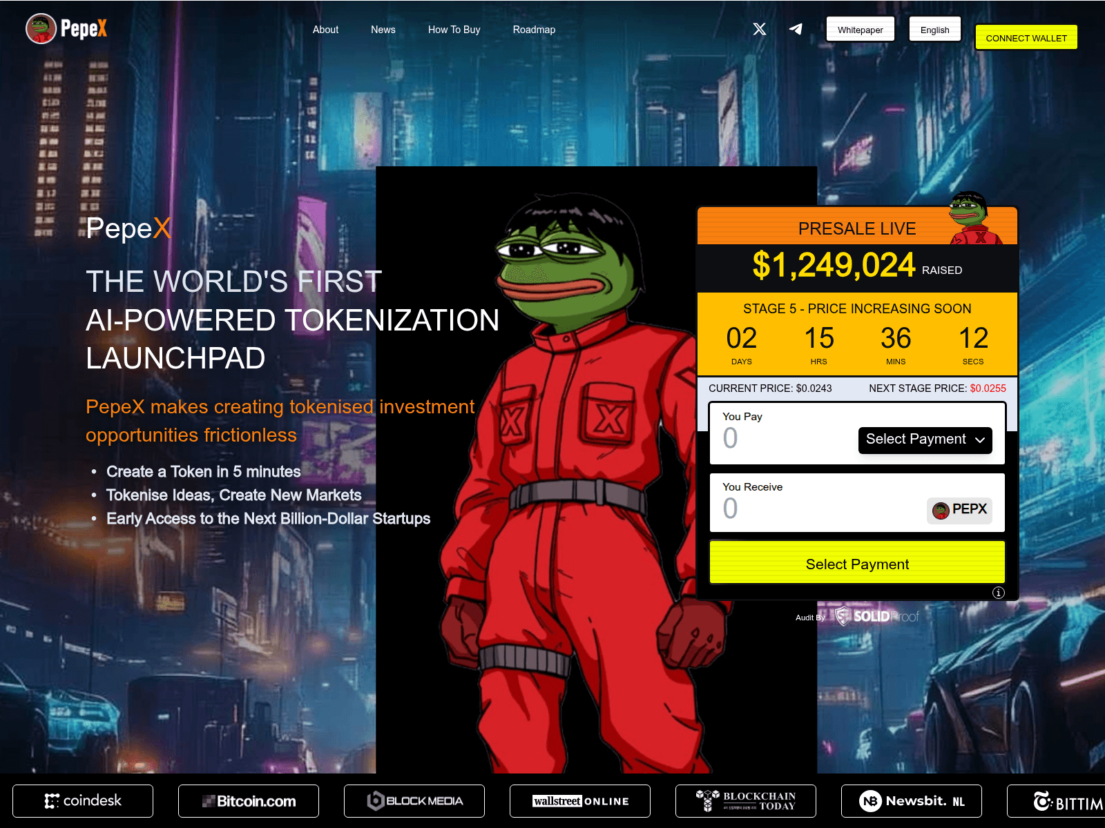 Forensic screenshot of pepexfun.pages.dev