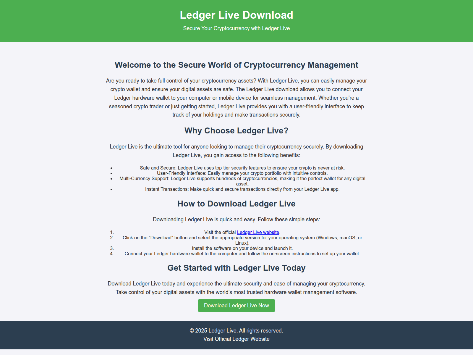 Forensic screenshot of ldger--live.pages.dev