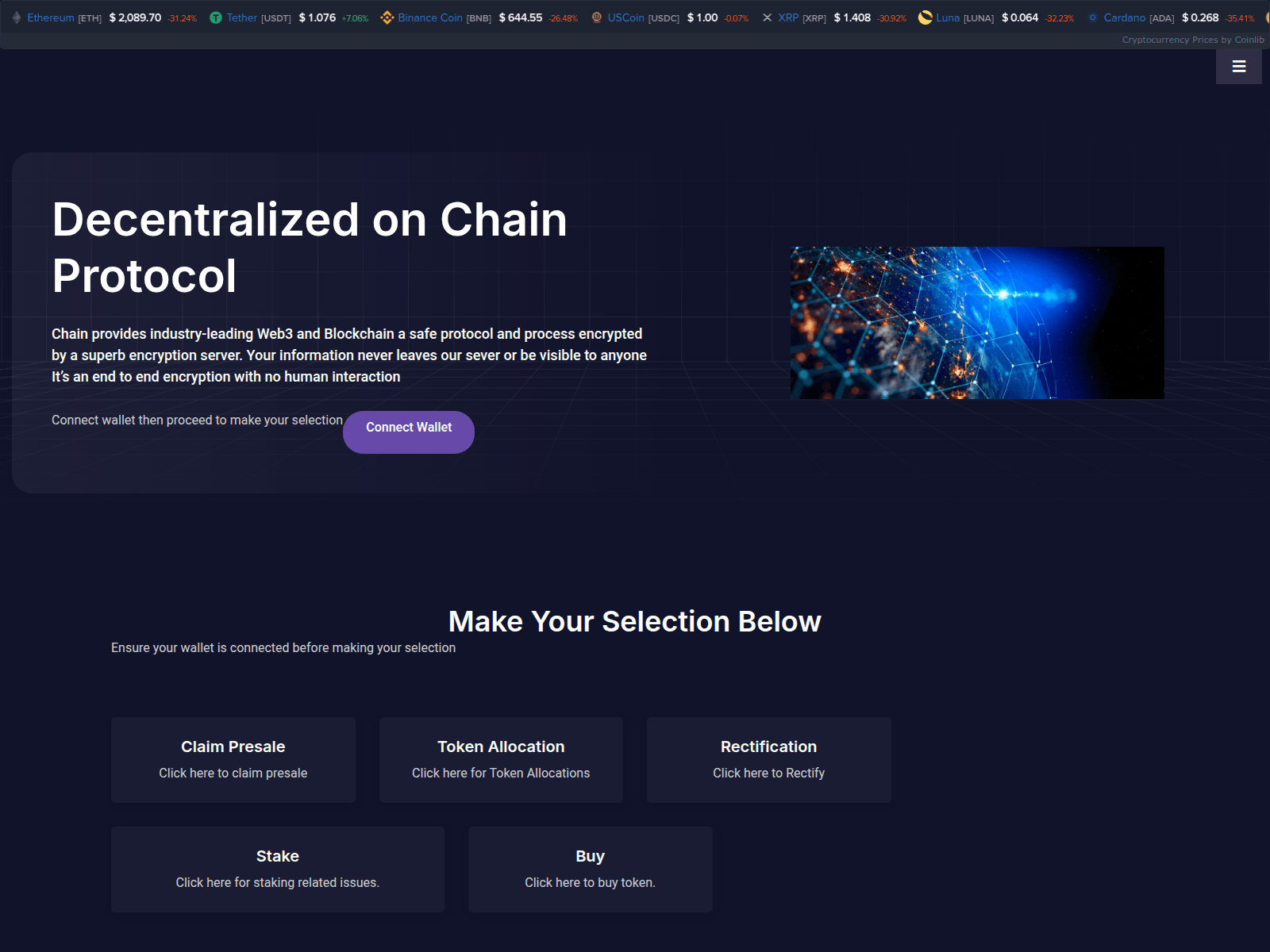 Forensic screenshot of networkchains-8wb.pages.dev