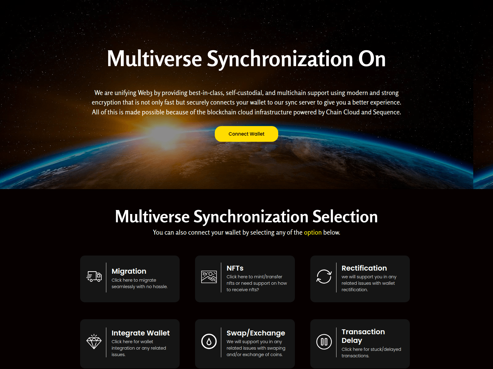 Forensic screenshot of dapps-protocols.pages.dev