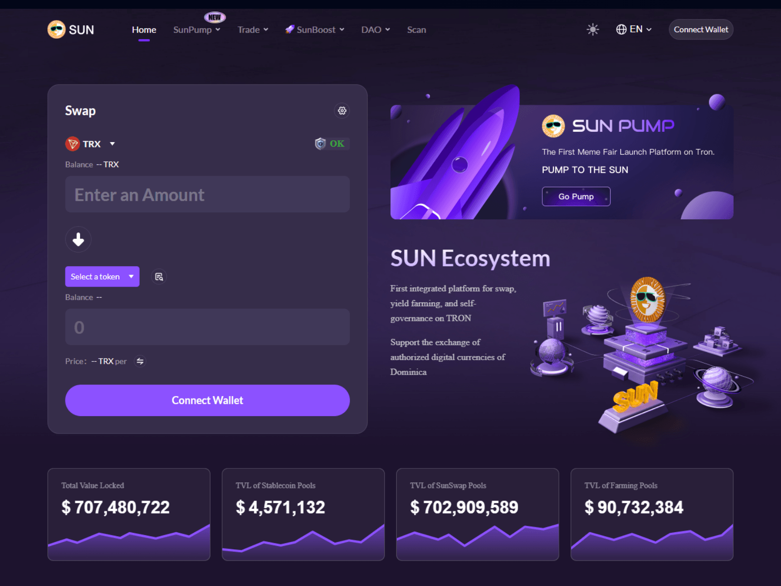 Screenshot of setup-sunswaap-eng.pages.dev