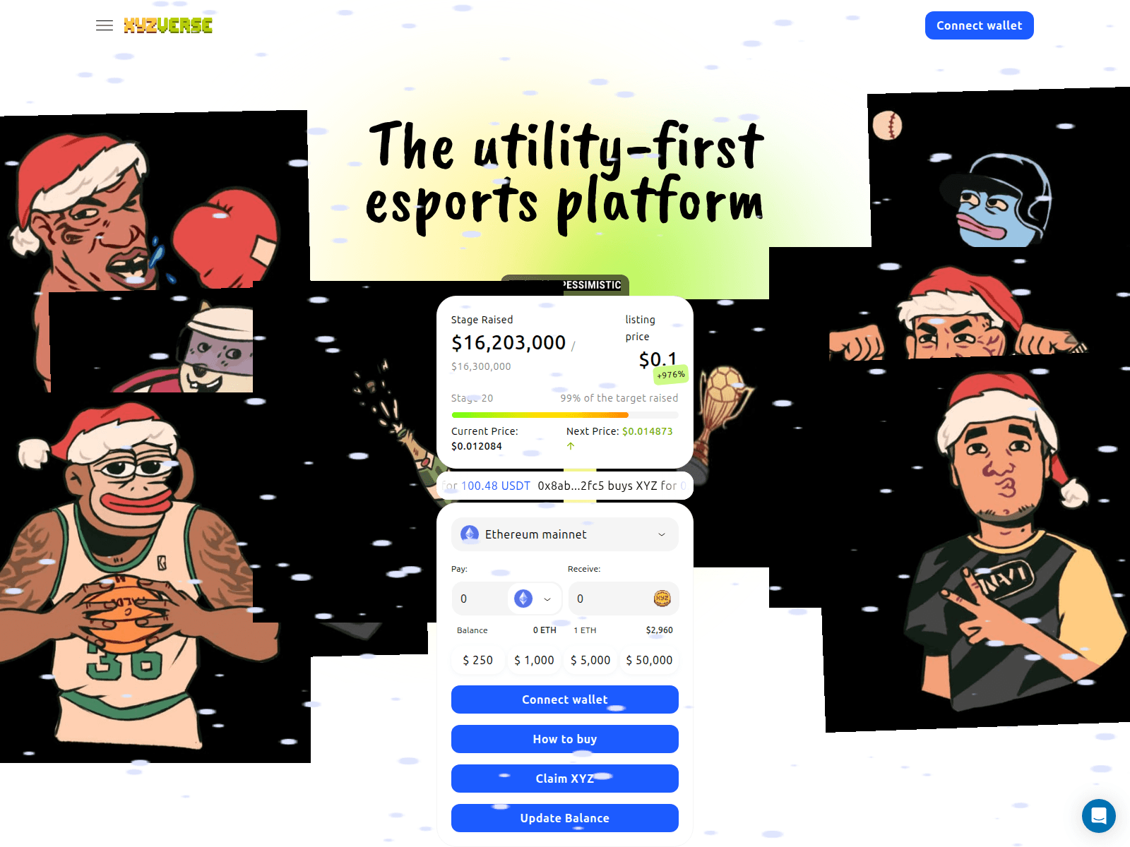Screenshot of xyzverse.click