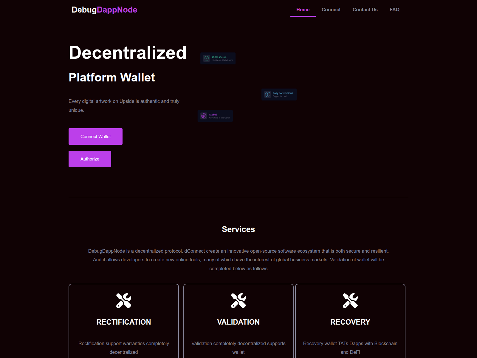 Forensic screenshot of draii.pages.dev