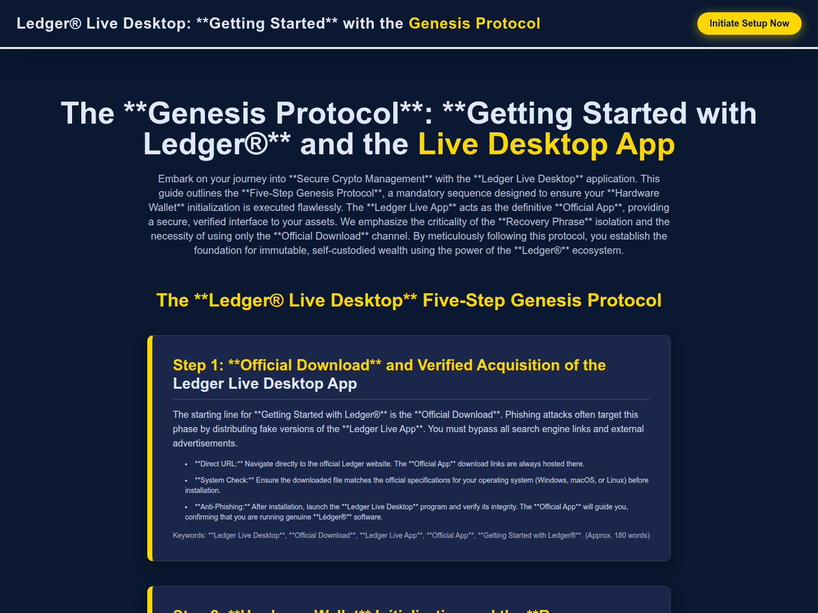 Forensic screenshot of ledger-desktopp.pages.dev