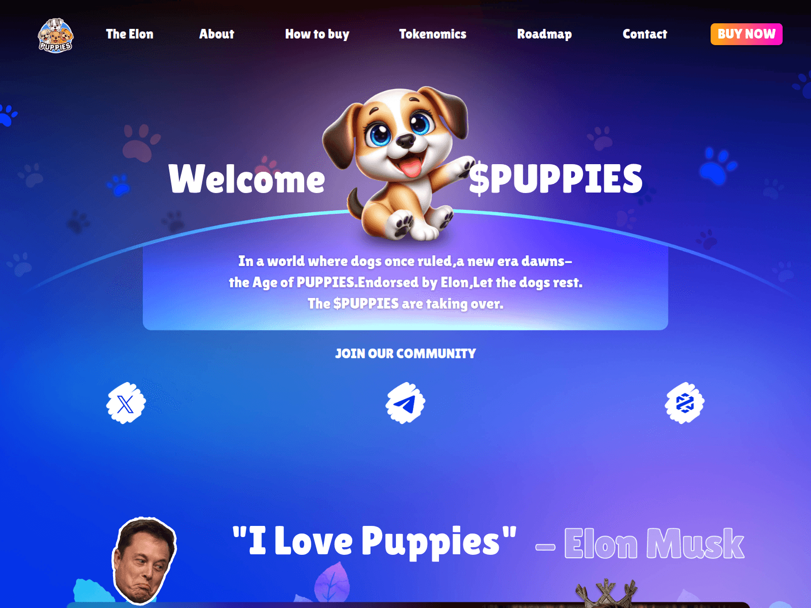 Screenshot of www.puppiesdog.fun