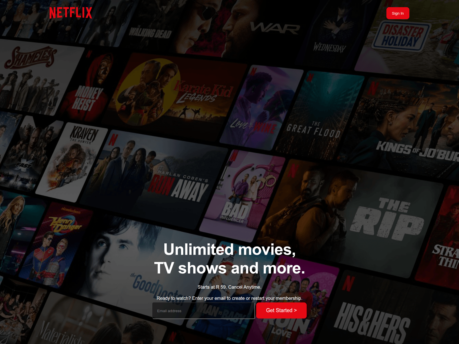 Forensic screenshot of secondprojectzaio.netlify.app