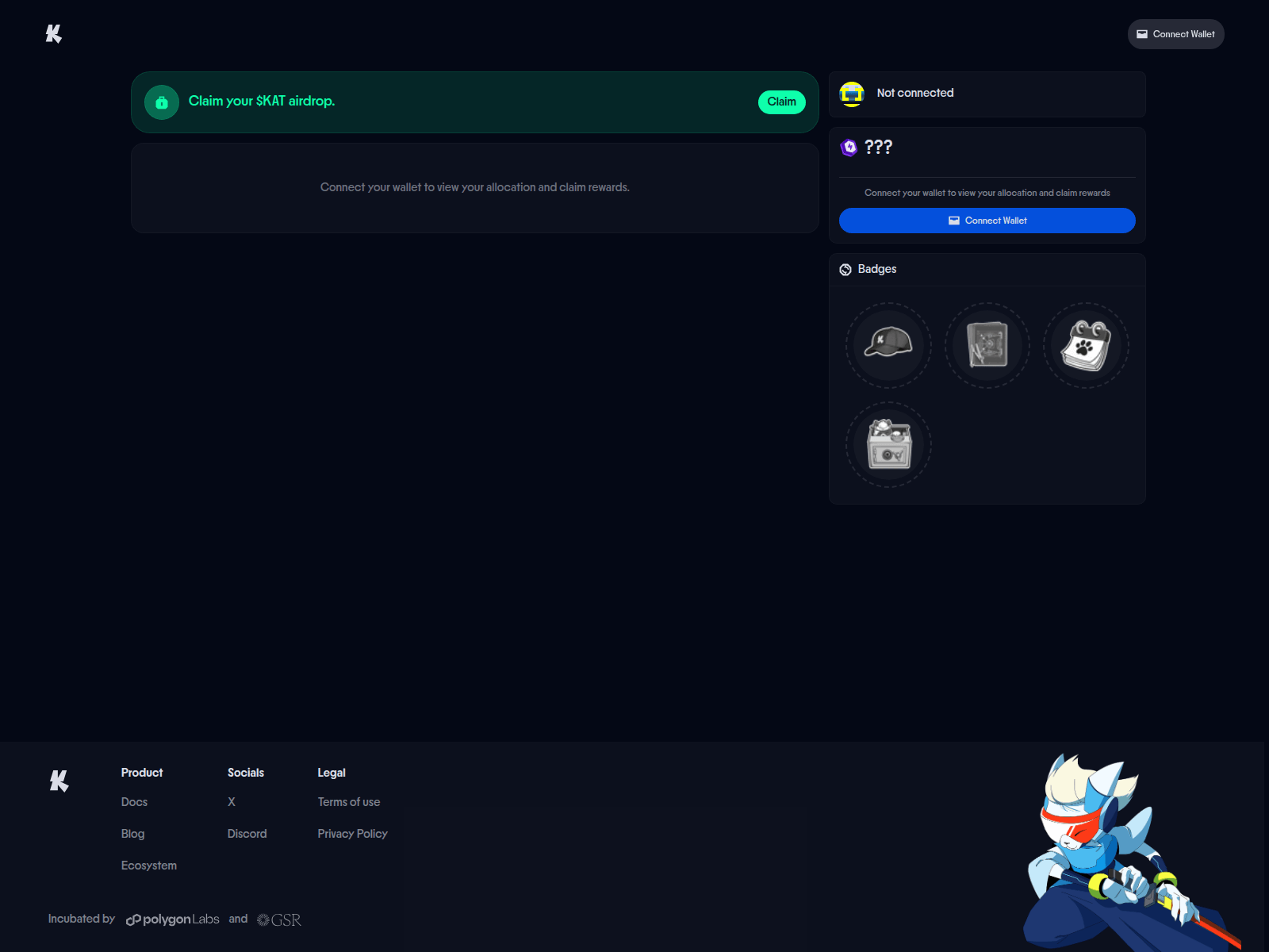 Screenshot of app-katana.world
